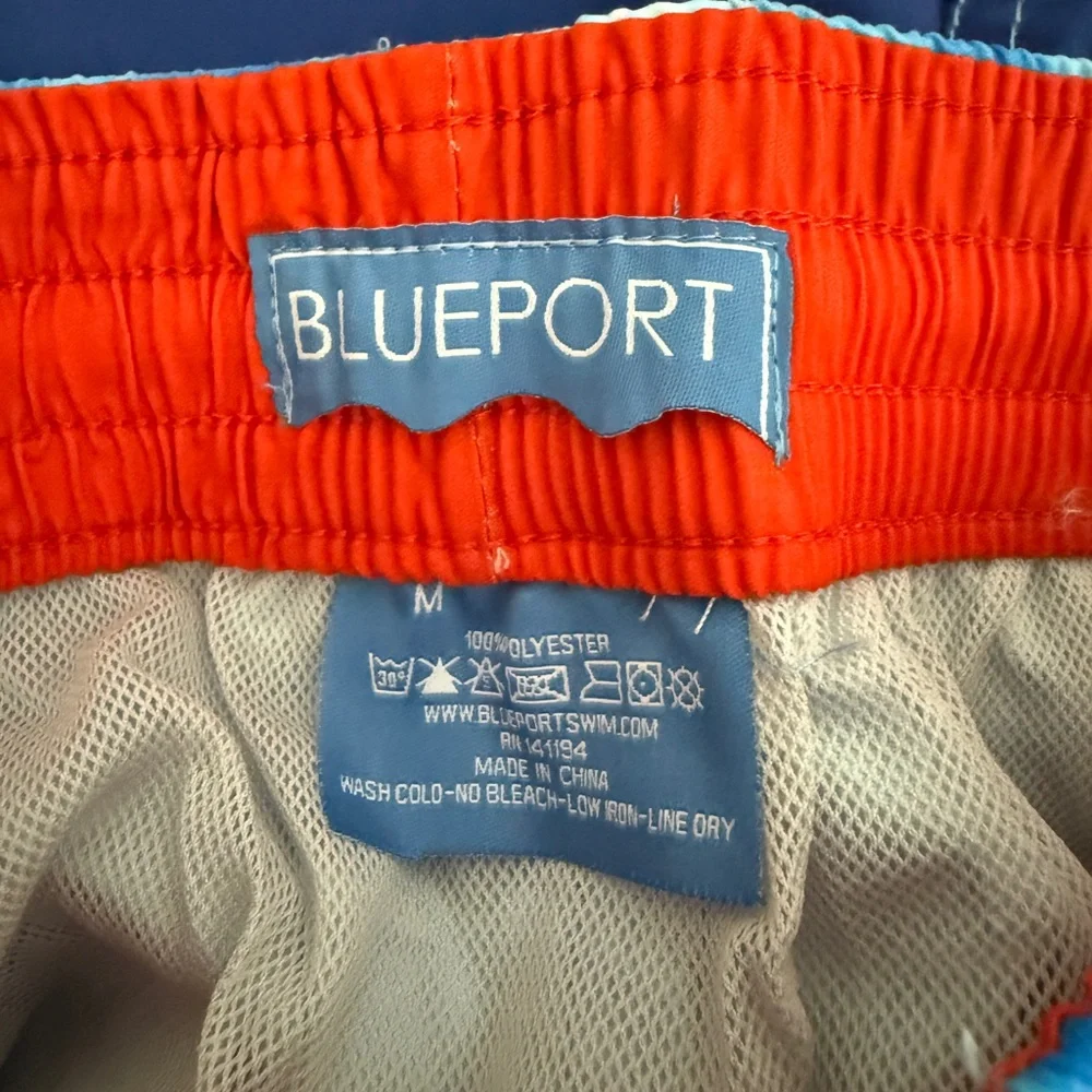 Blueport by Le Club Mens Swim Trunk Horizon Blue